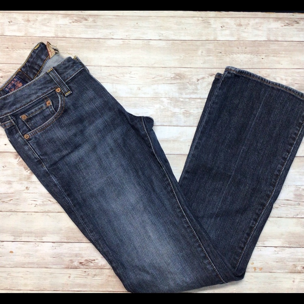 Lucky Brand Women's Boot Cut Jeans - Dark Blue